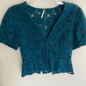 Free People Lace Top S